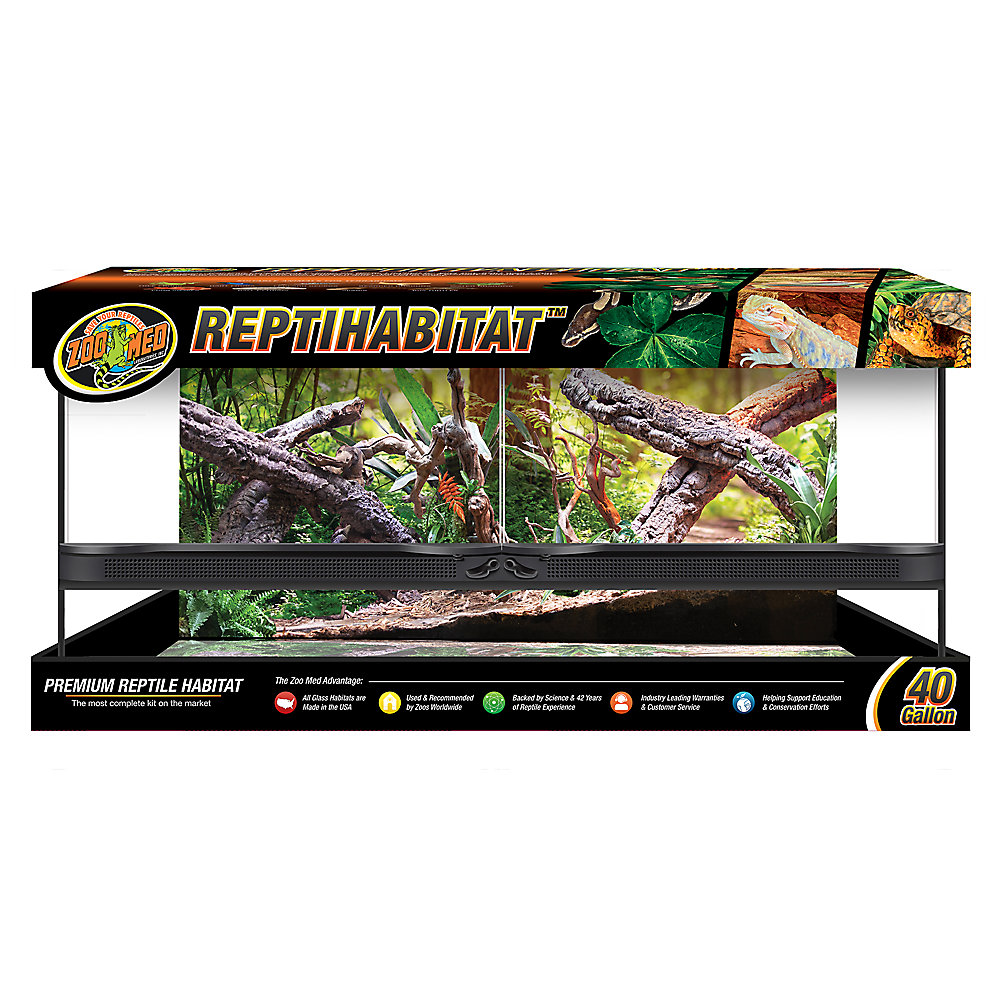 Zoo Med Naturalistic Front Opening Terrarium 40g